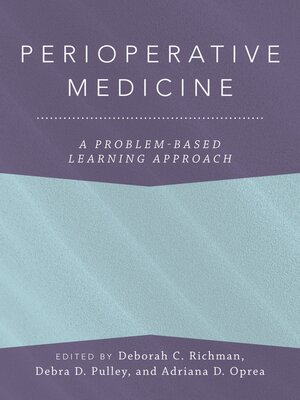 cover image of Perioperative Medicine